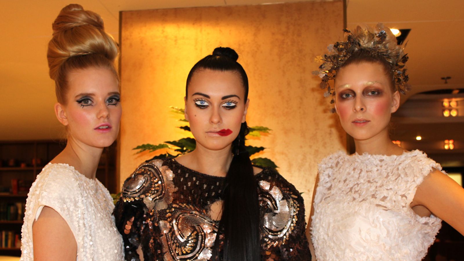 Pretty Scary Hair & Make up Couture Show: Annika Åkerfeldt, Polina Hiekkala, Malla Hyytiäinen