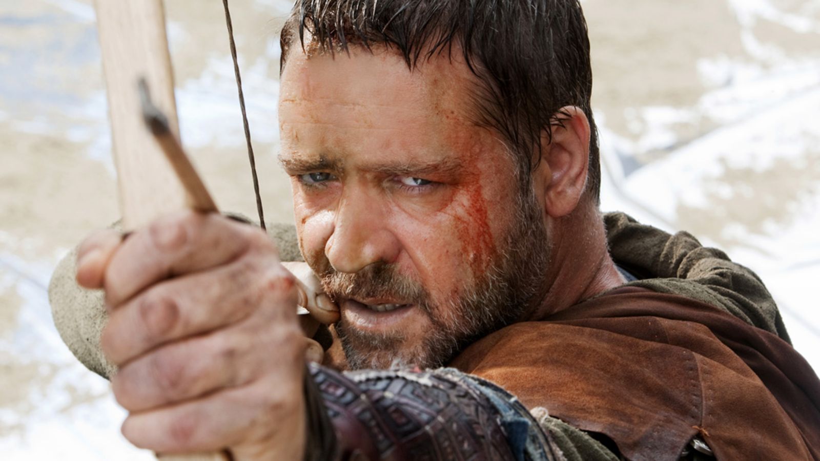 Russell Crowe elokuvassa Robin Hood