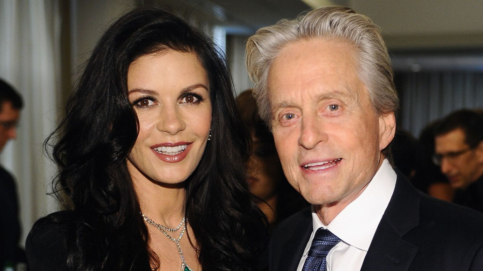 Catherine Zeta-Jones ja aviomies Michael Douglas, 2013