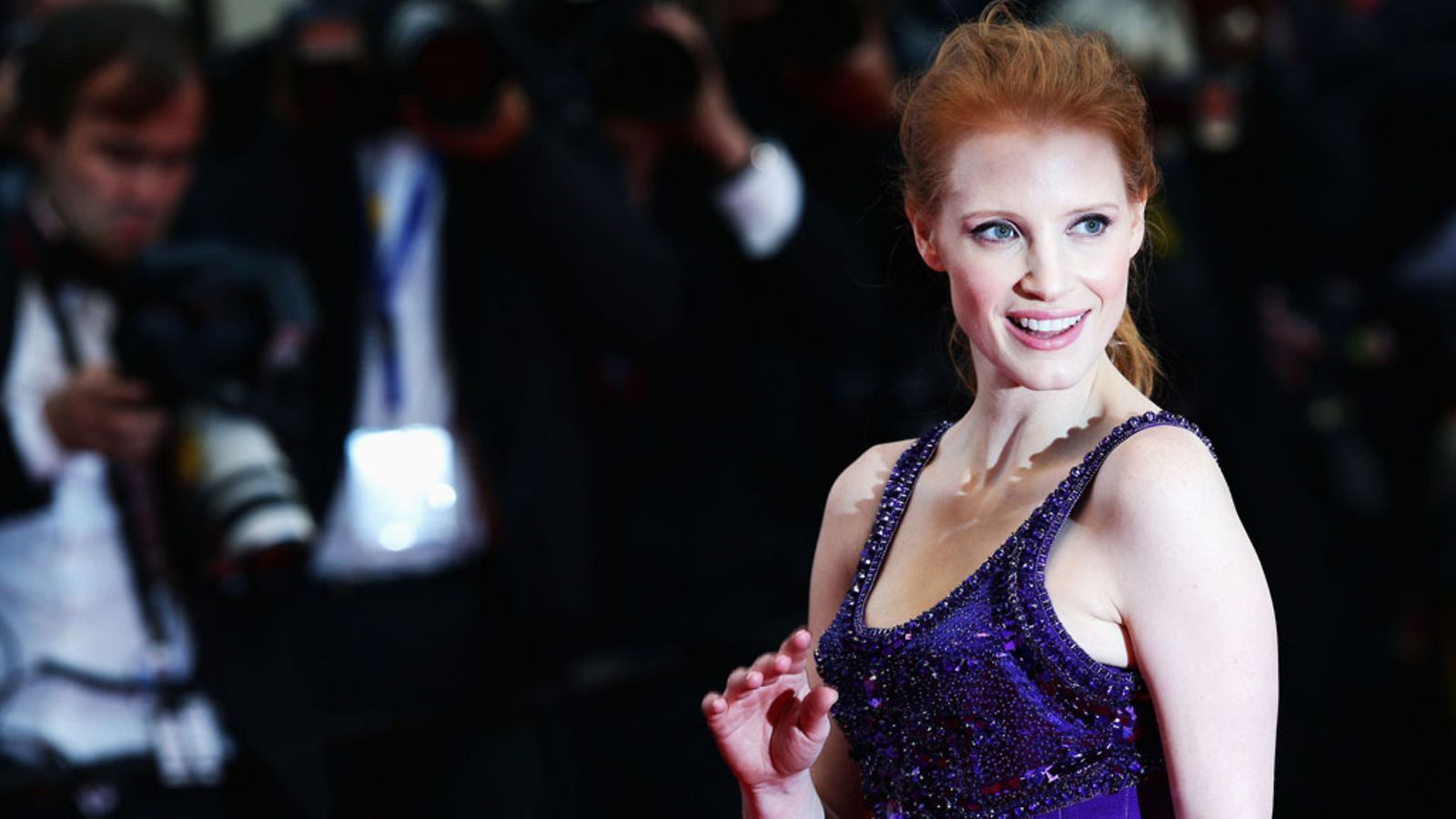 Jessica Chastain, All Is Lost -ensi-ilta,  The 66th Annual Cannes Film Festival