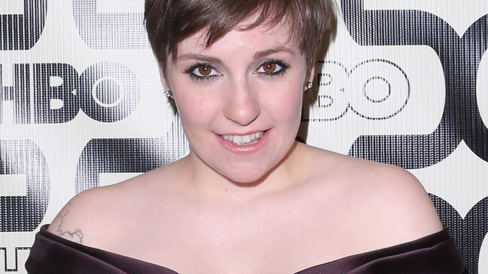 13.1.2013: Lena Dunham Gloden Globes -gaalan jälkijuhlissa.