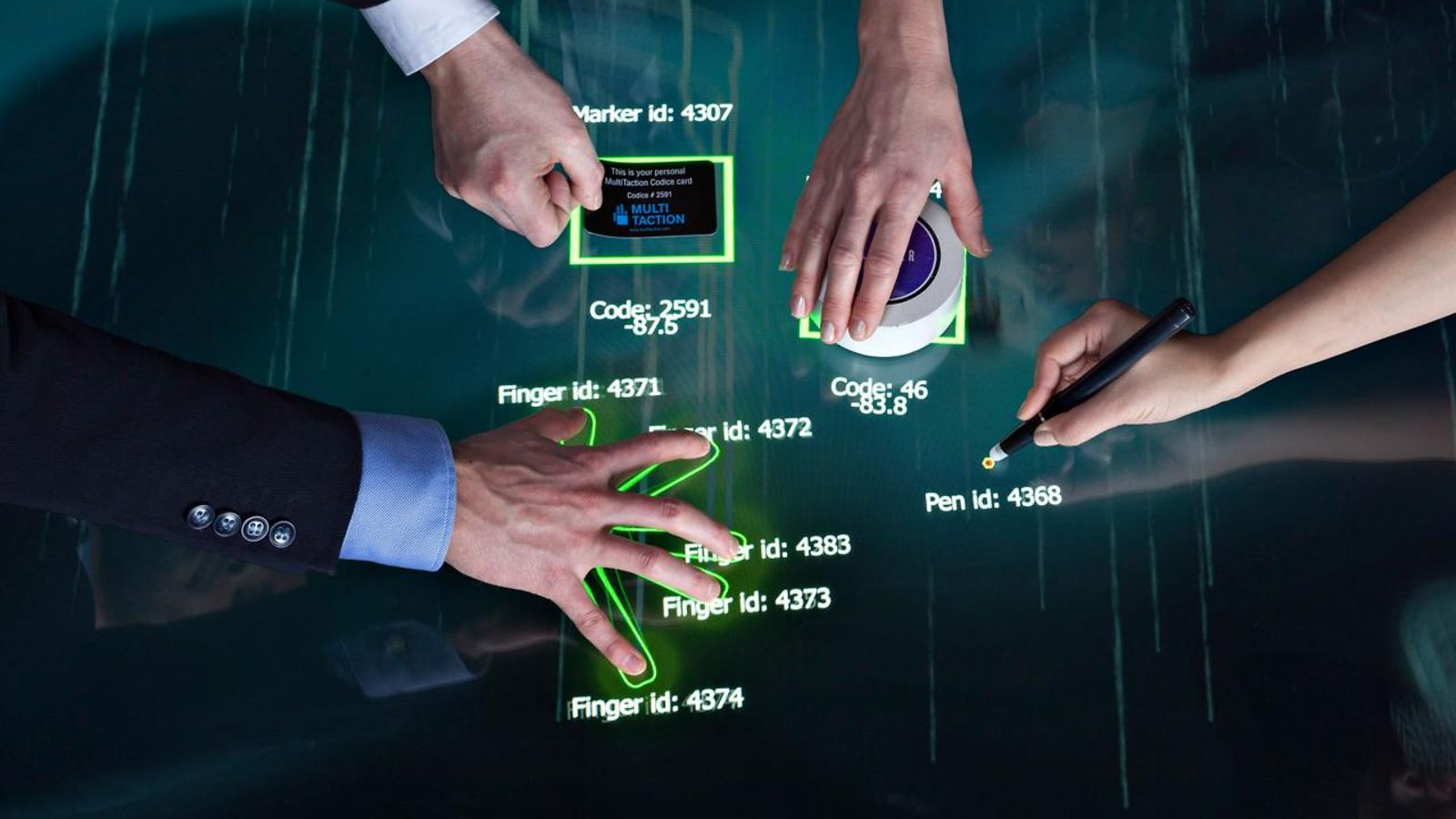 Multitouch kosketusnäyttö