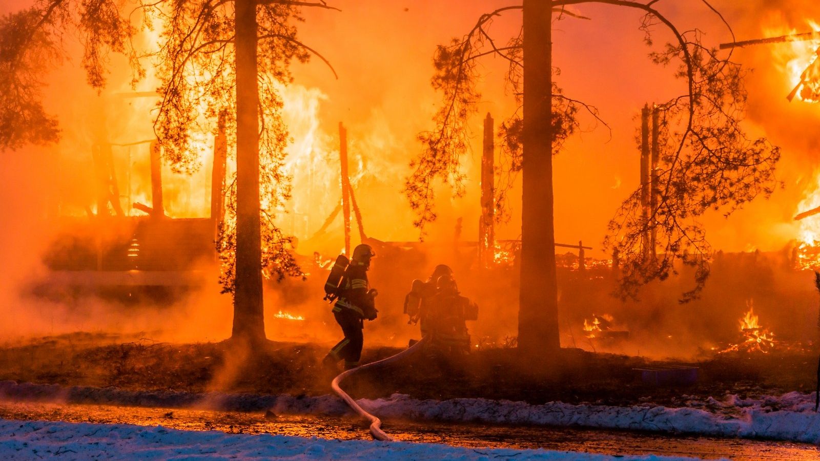 Lappeenrannassa palaa vanha Kuusimäen koulu
