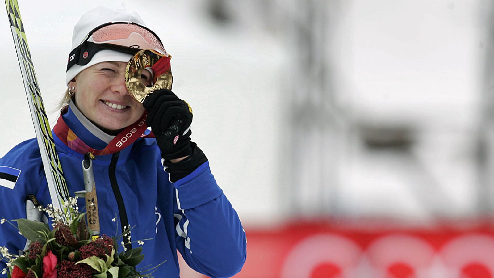 Kristina Smigun juhli vuonna 2006.