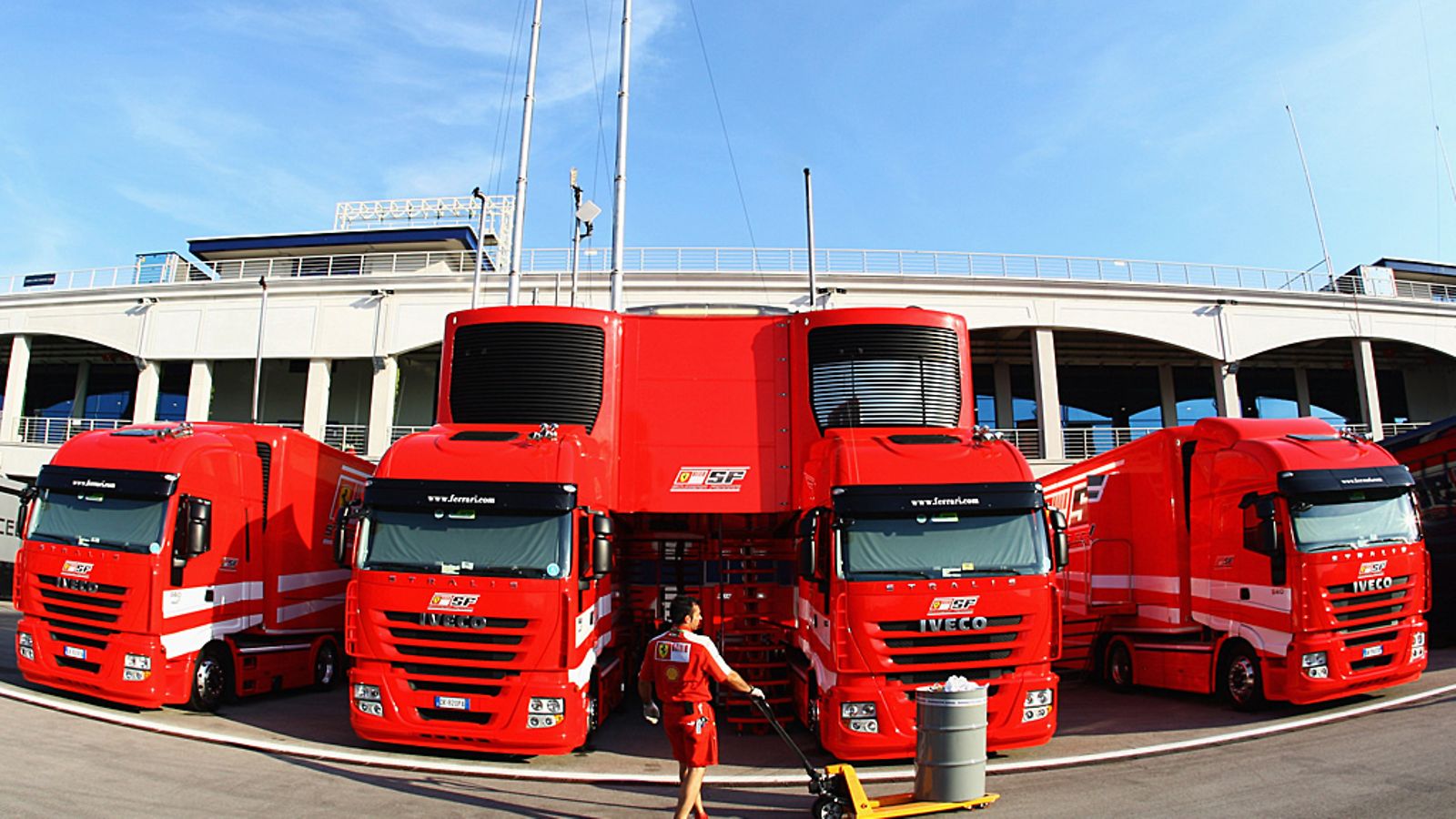Ferrarin rekkoja Turkin GP:ssä 2009.