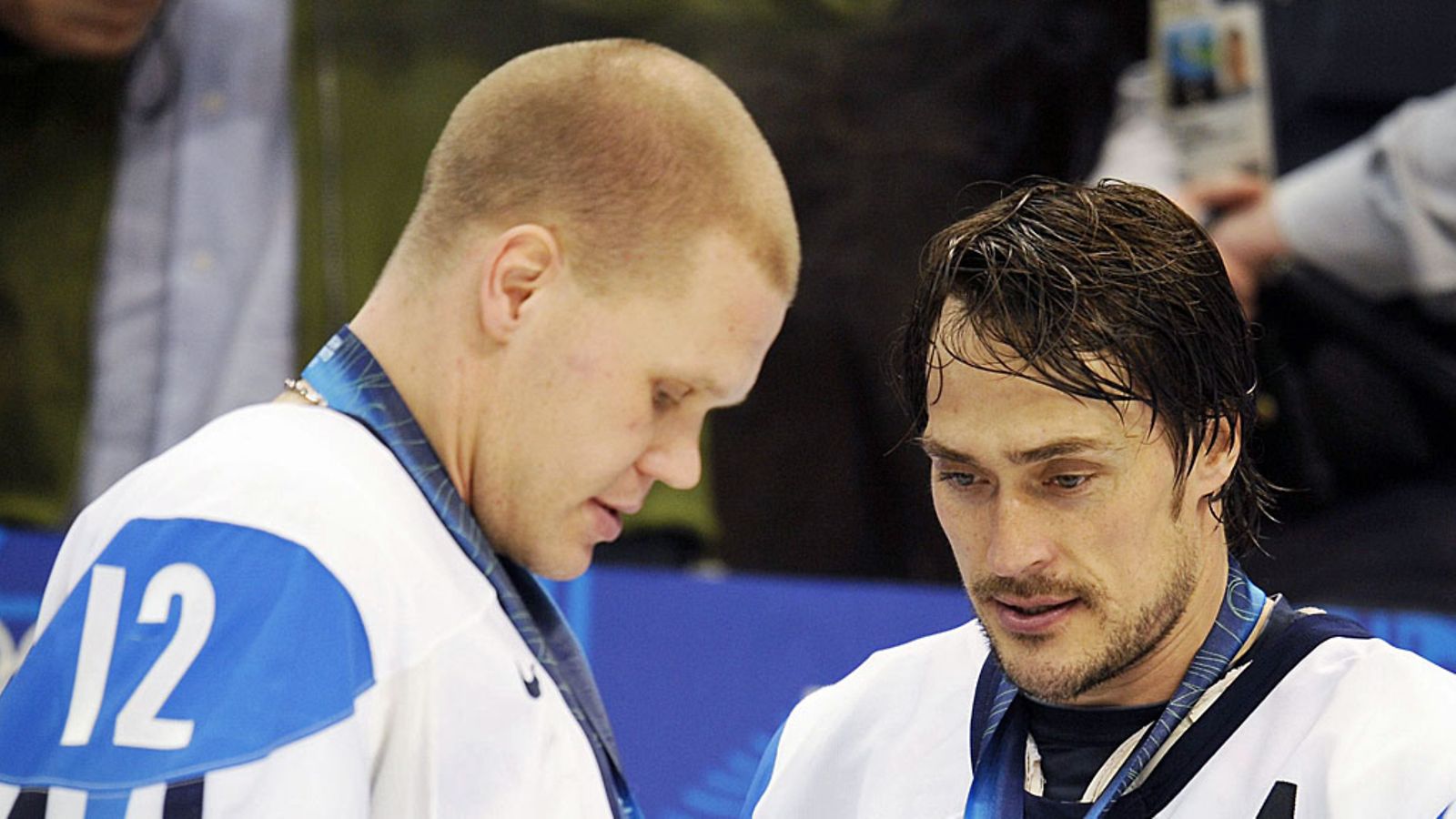 Olli Jokinen ja Teemu Selänne