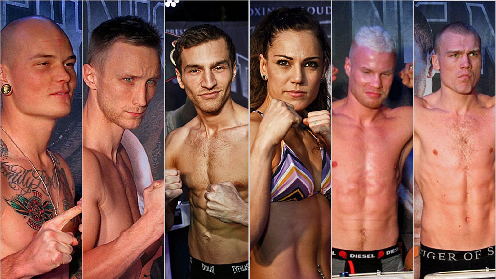 Espoon Boxing Nightin suomalaisottelijat 7.12.2013