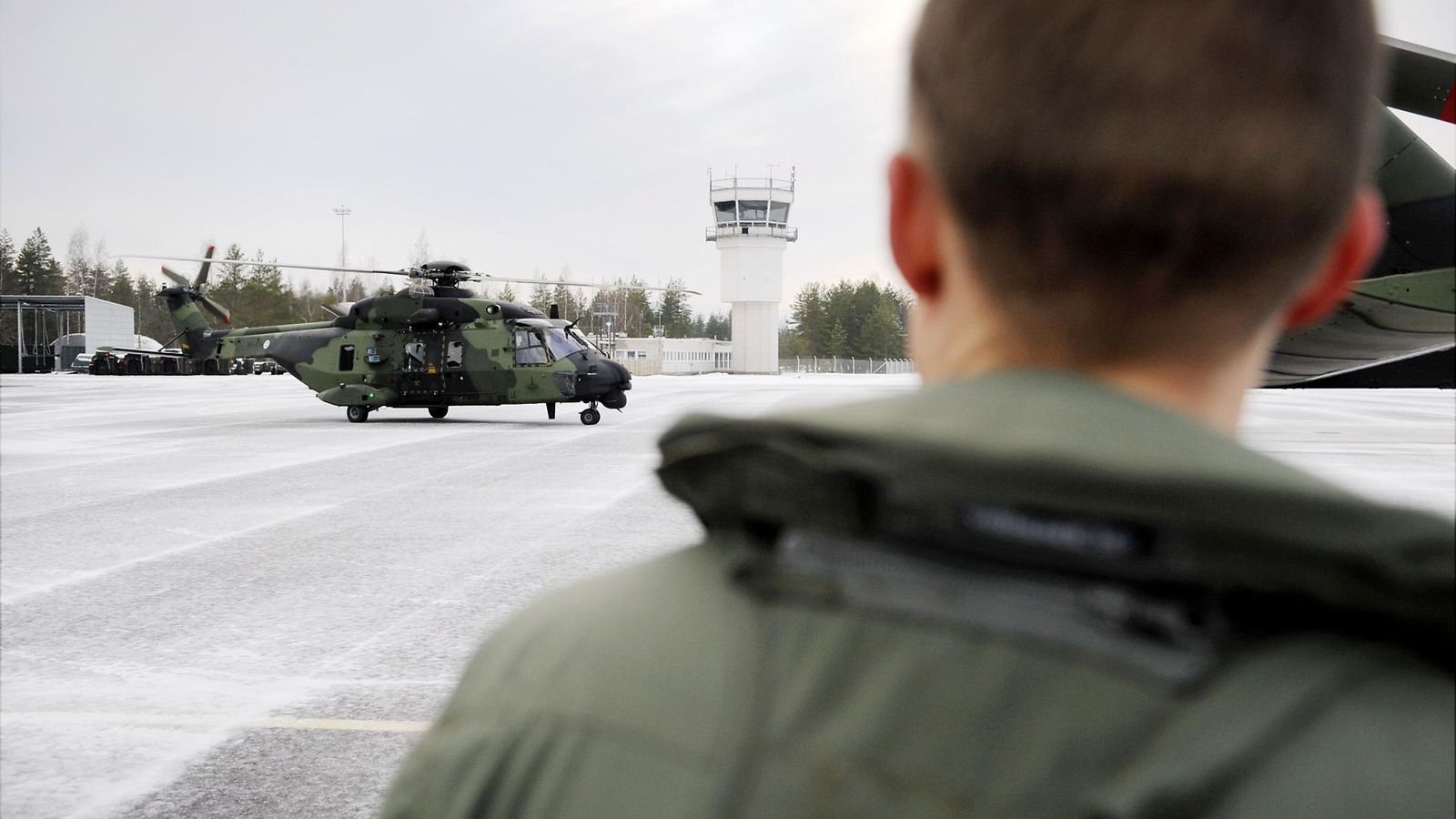 Suomeen saapuvien yhdysvaltalaissotilaiden on tarkoitus saada suomalaisilta lisäkoulutusta talvisiin ja kylmiin olosuhteisiin.  Kuvituskuva.