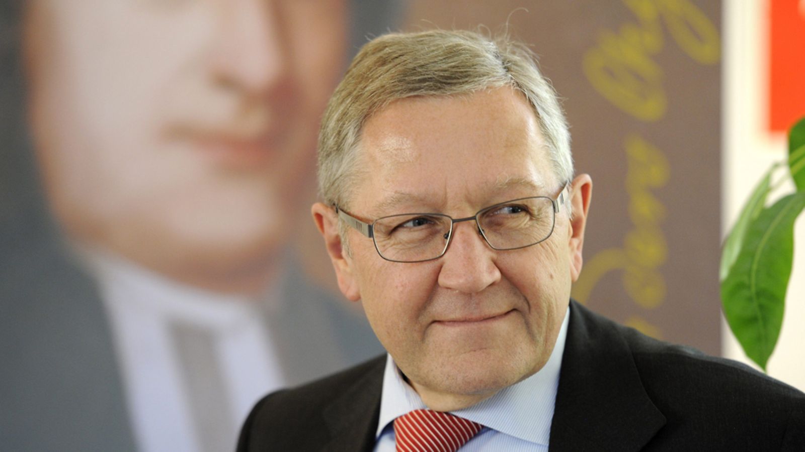 Euroopan rahoitusvakausvälineen (ERVV) toimitusjohtaja Klaus Regling puhui Chydenius-seminaarissa Kokkolassa 9. kesäkuuta 2012.