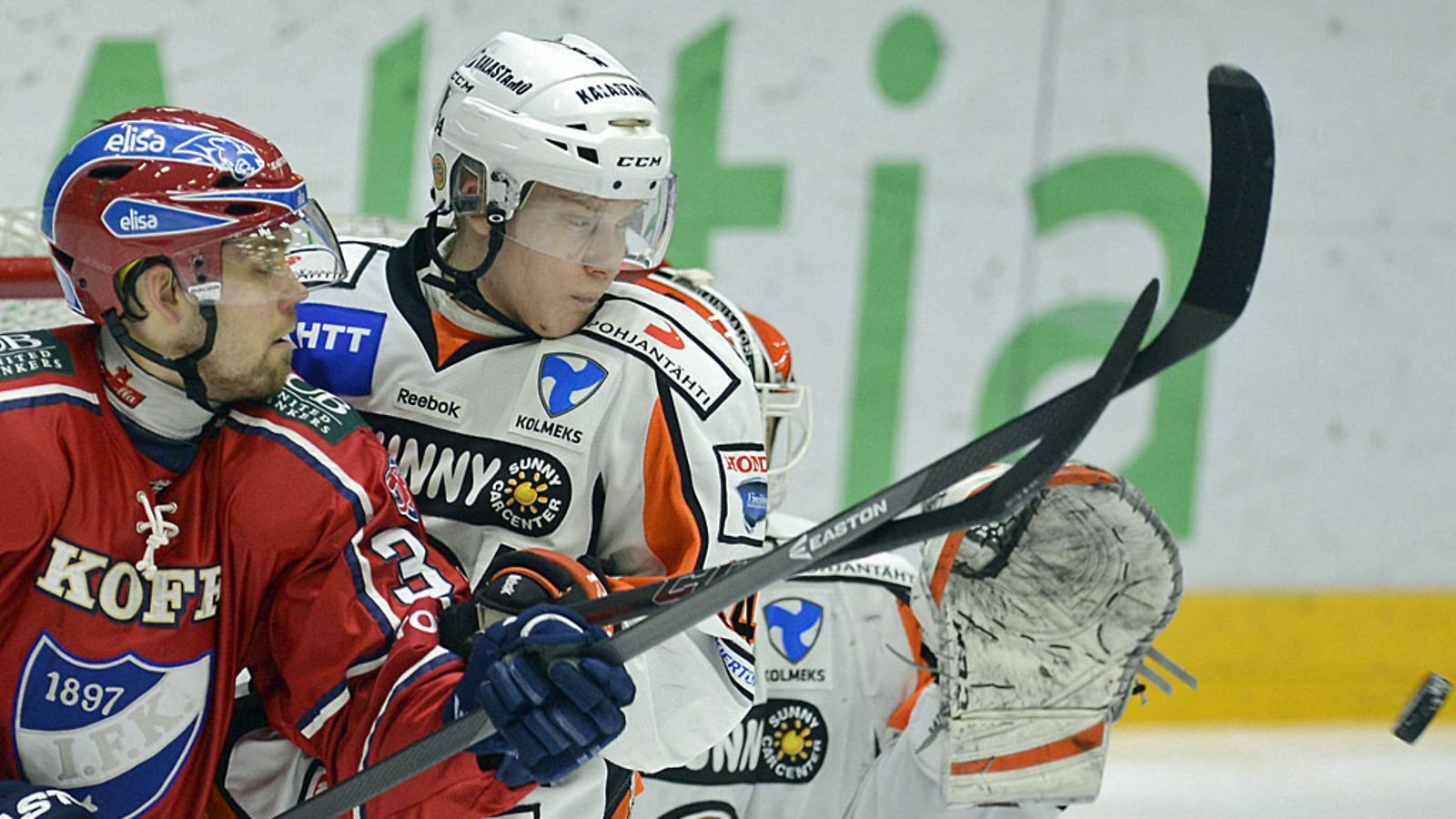 Arttu Luttinen (vas.) ja Aleksi Laakso