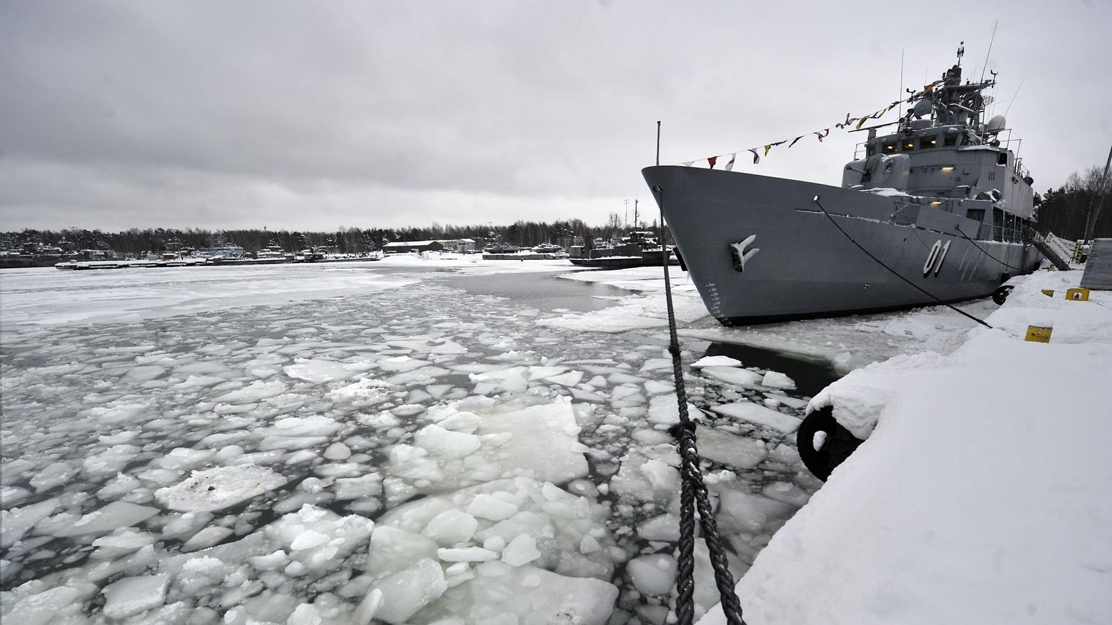 Upinniemi Kirkkonummi miinalaiva Pohjanmaa