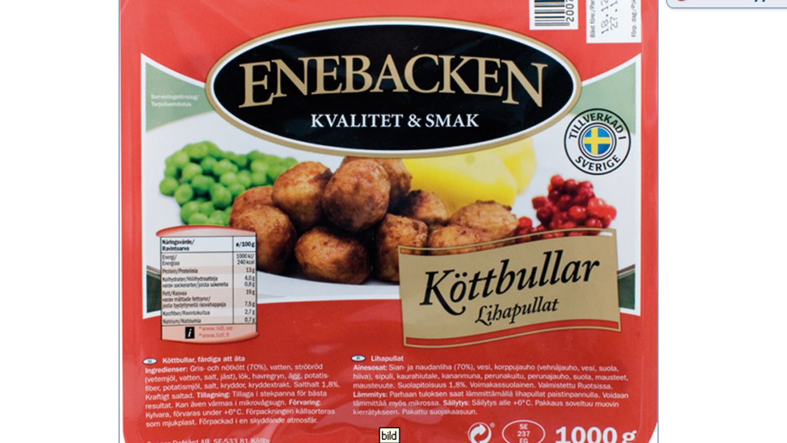 Kuvakaappaus Lidlin sivuilta