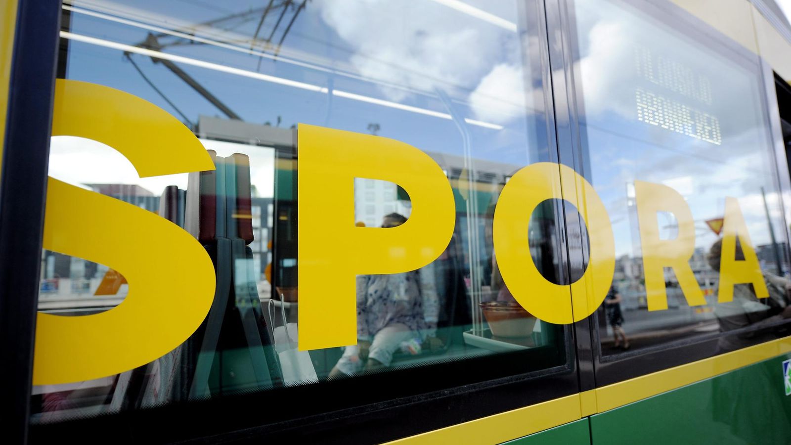 spora raitiovaunu