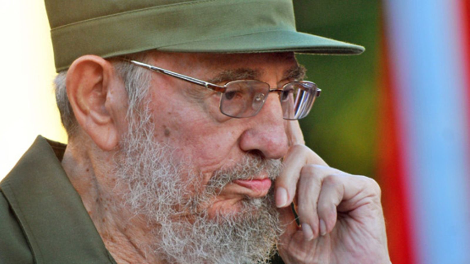Kuuban entinen johtaja Fidel Castro 3.9.2010. Kuva: EPA