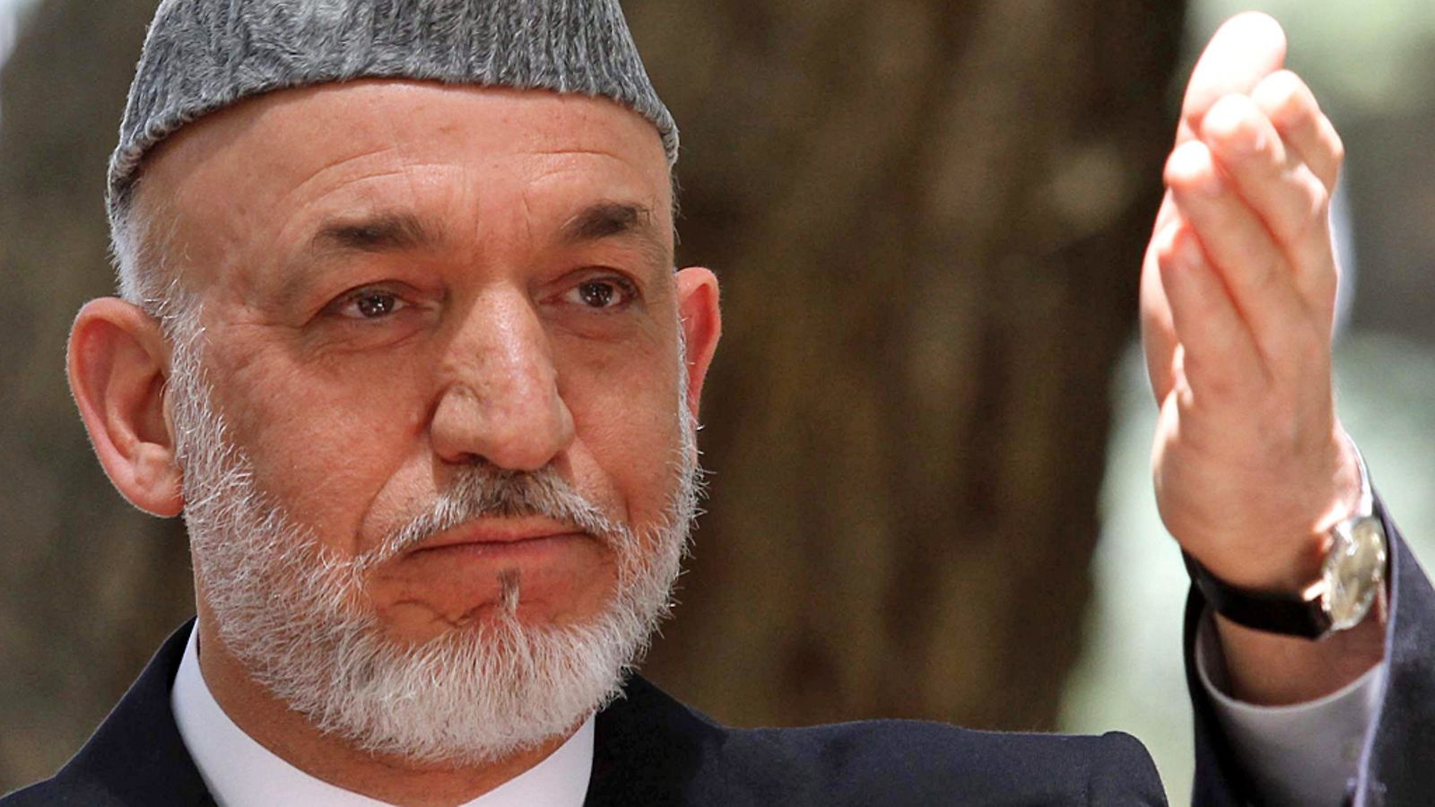 Afganistanin presidentti Hamid Karzai