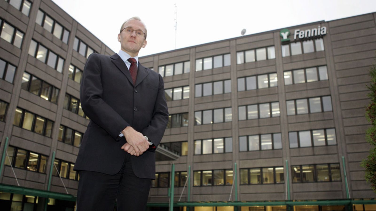 Fennian toimitusjohtaja Antti Kuljukka kuvattuna Helsingissä 28. marraskuuta 2006.