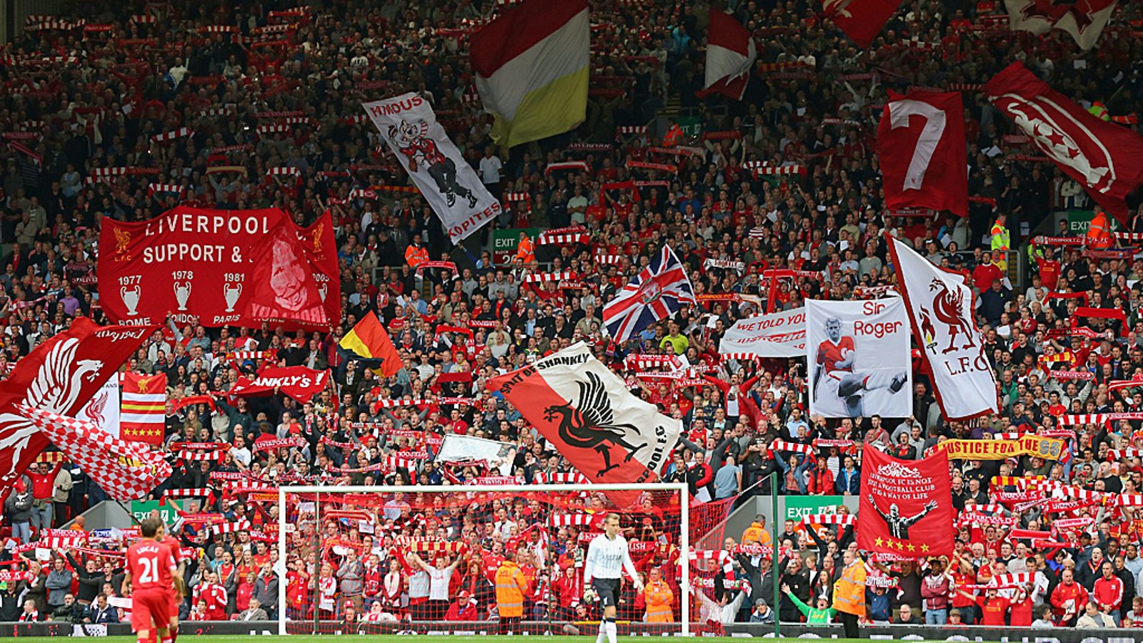 Liverpool-fanien katsomo
