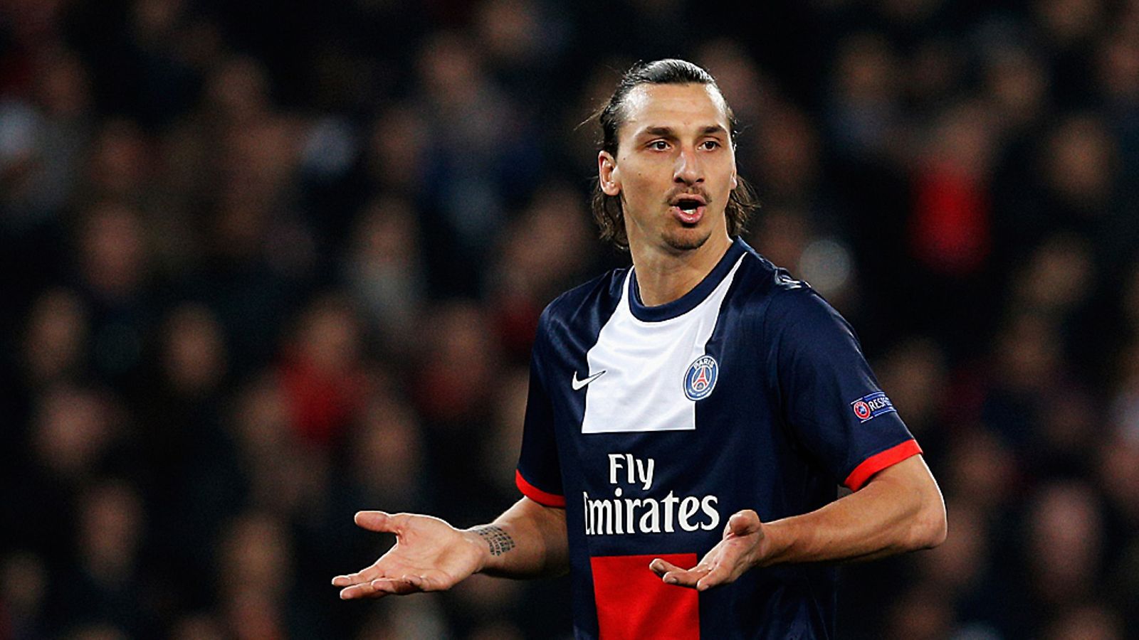 Zlatan Ibrahimovic.