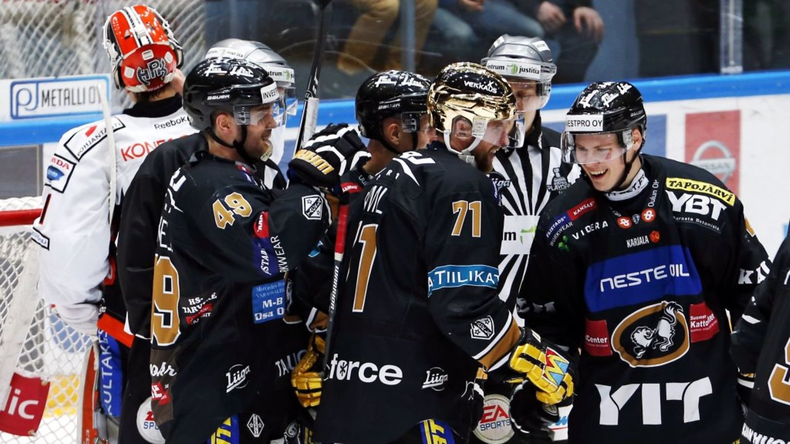 Kärpät on vahvasti matkalla mitaleille.