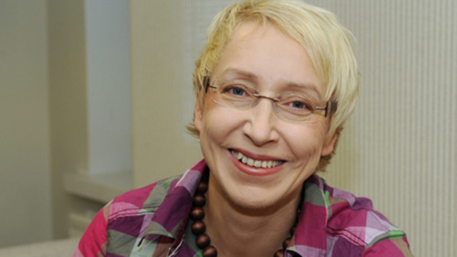 Lapsivaltuutettu Maria Kaisa Aula Lapsen oikeuksien sopimuksen 20-vuotisjuhlapäivän tiedotustilaisuudessa Helsingissä 17. syyskuuta 2009.