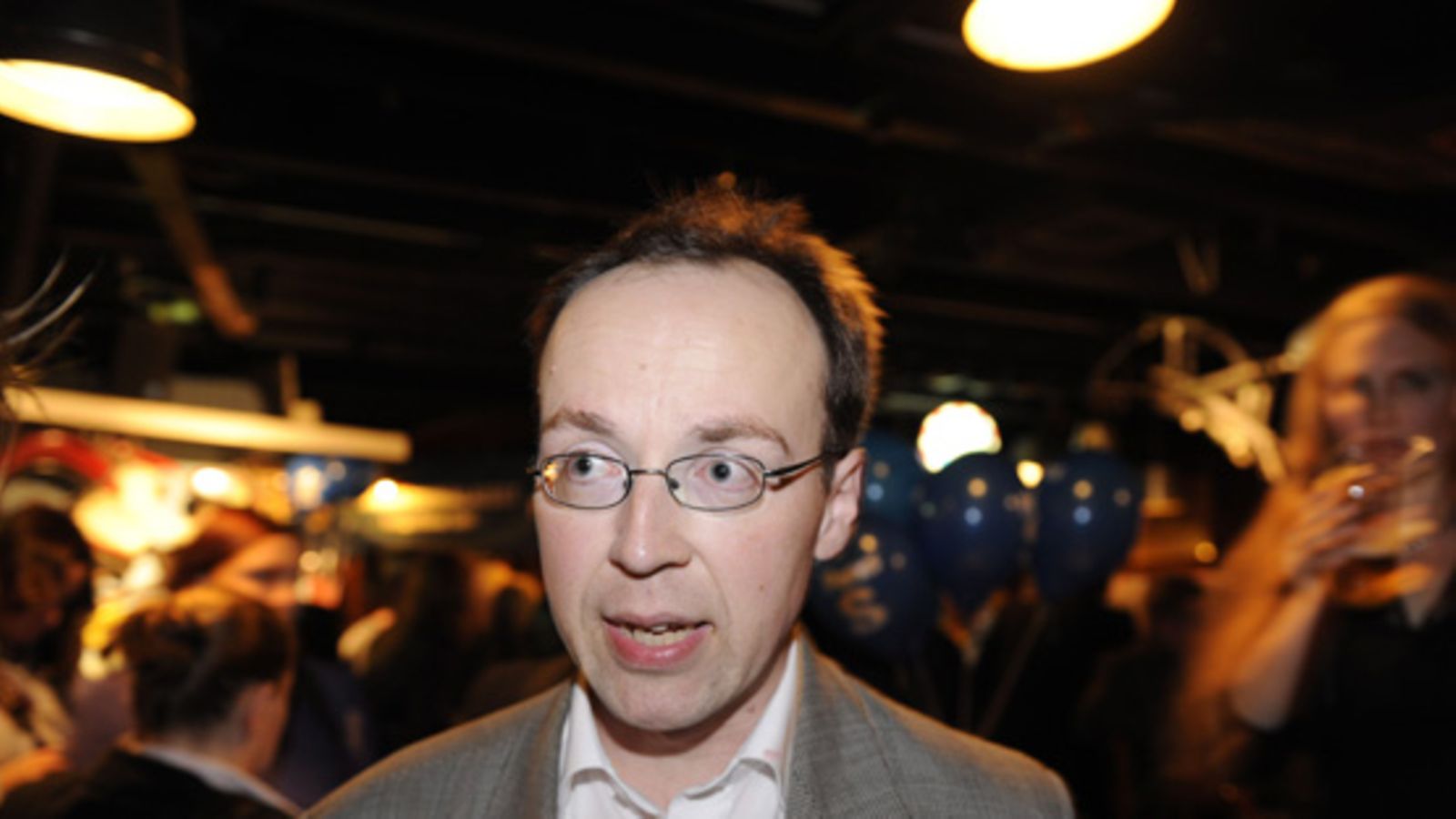Perussuomalaisten Helsingin valtuutettu Jussi Halla-aho. Kuva: Lehtikuva
