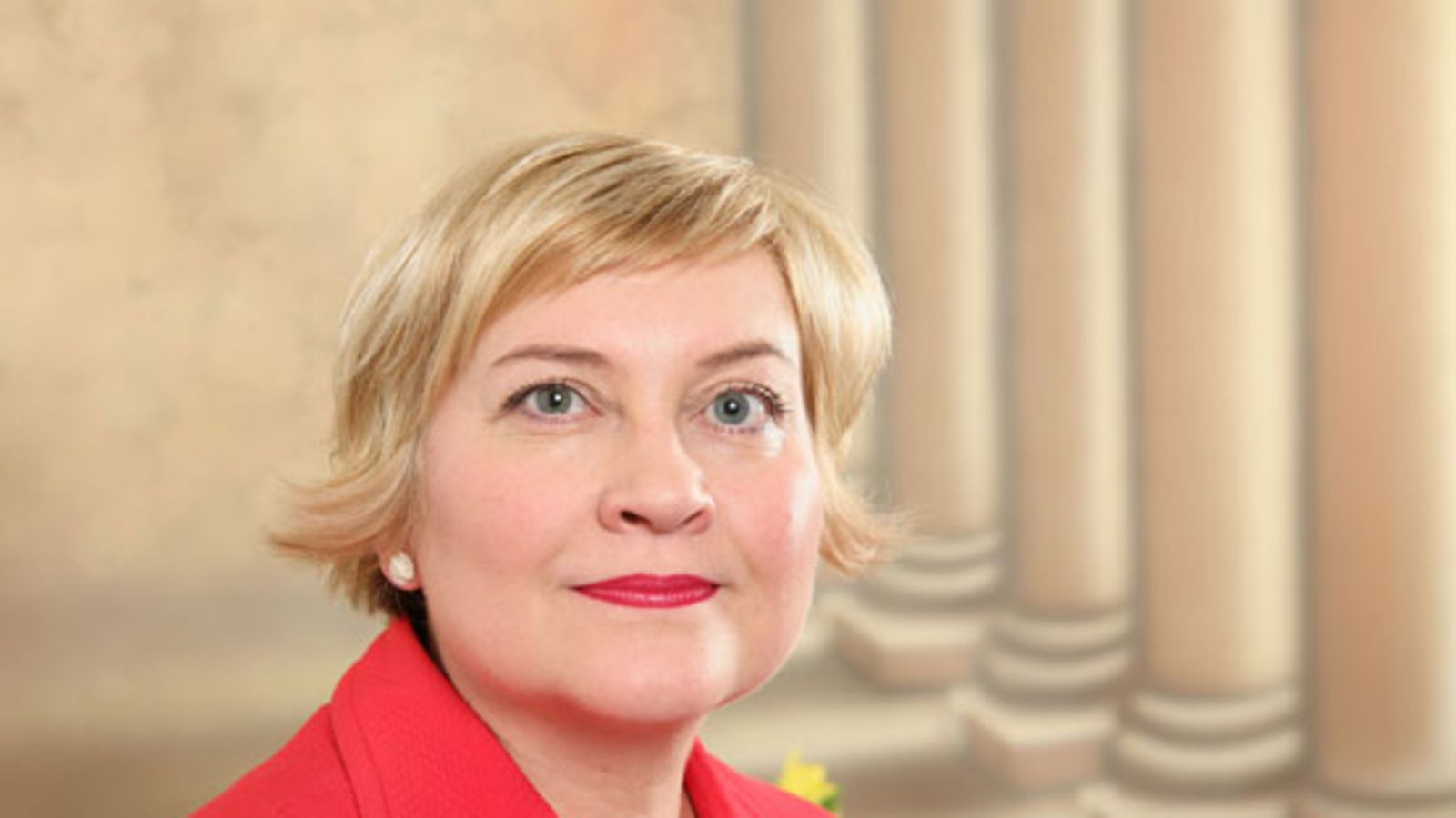 Liikenneministeri Anu Vehviläinen (kesk.) Kuva: Lehtikuva, Martti Kainulainen