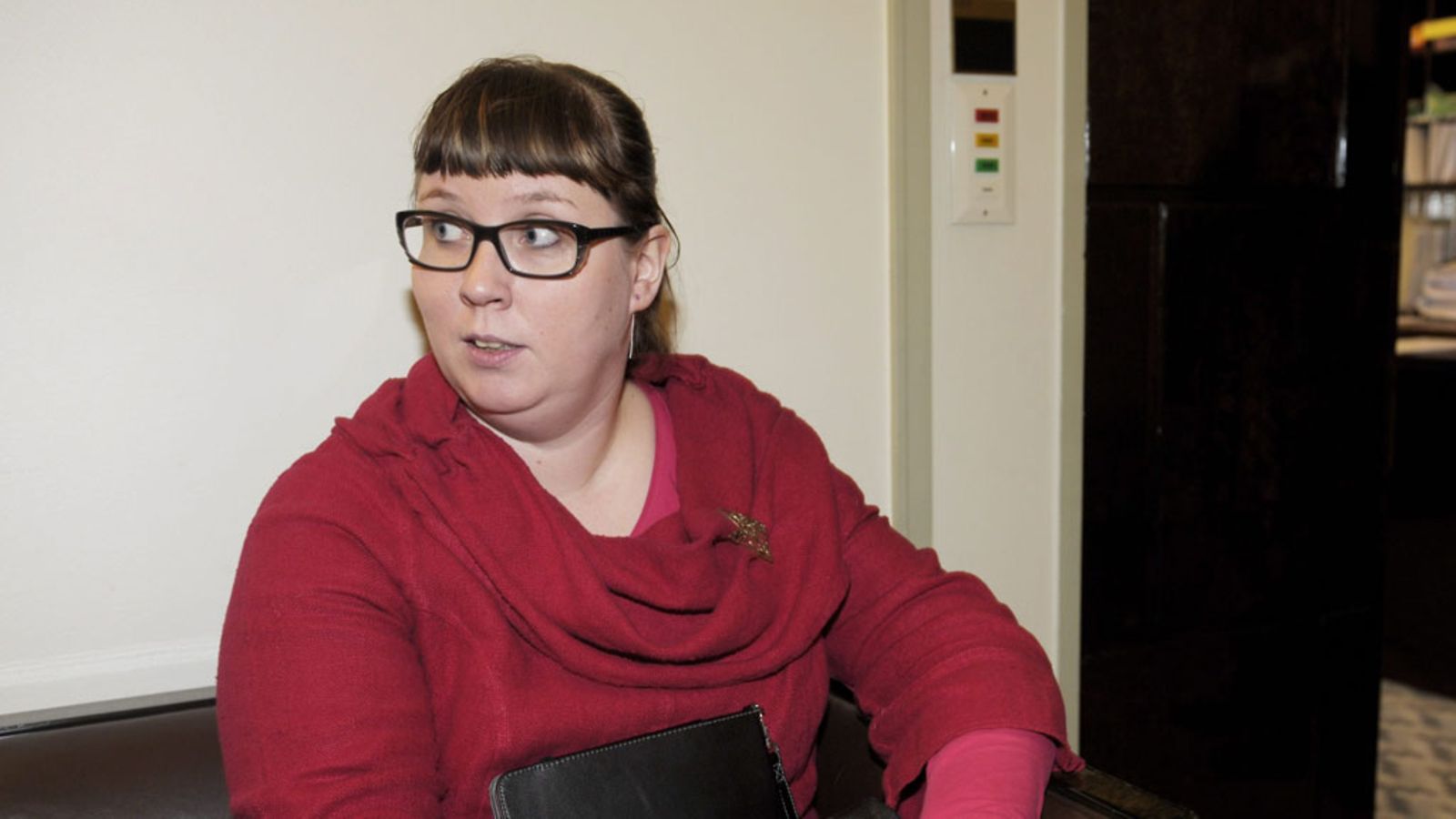Liikenneministeri Merja Kyllönen on toisen kauden kansanedustaja.