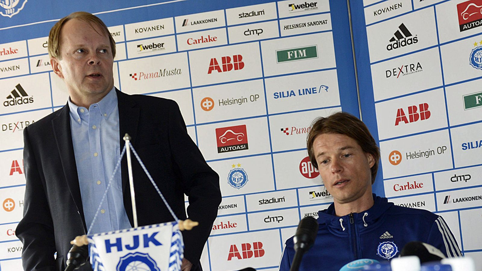 Olli-Pekka Lyytikäinen ja Mika Lehkosuo.