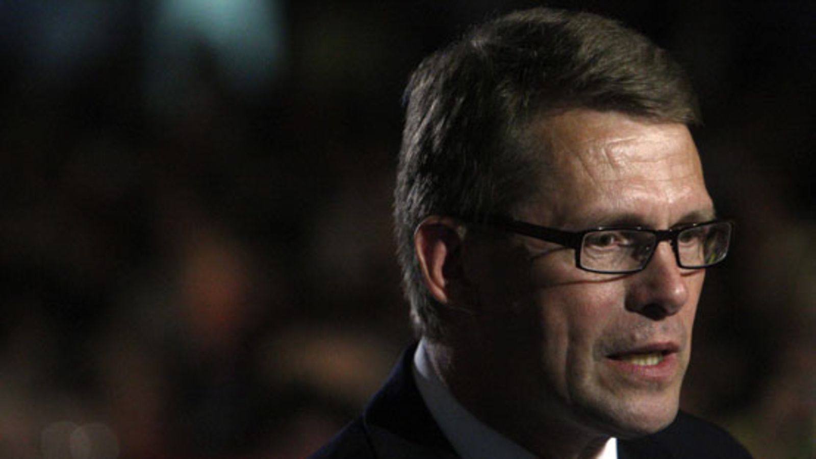 Pääministeri Matti Vanhanen Keskustan puoluekokouksessa Joensuussa lauantaina 14 kesäkuuta 2008.