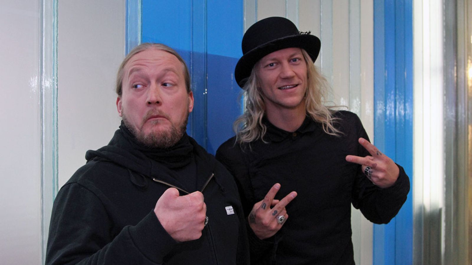 Jarppi Leppälä ja Jukka Hildén