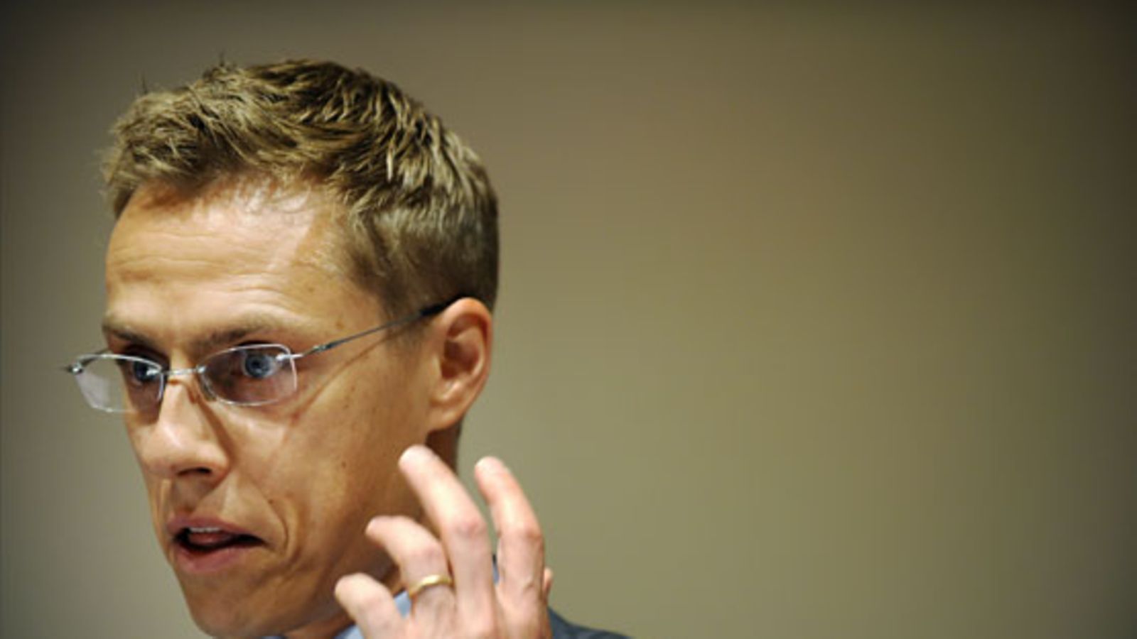 Suomen ulkoministeri Alexander Stubb