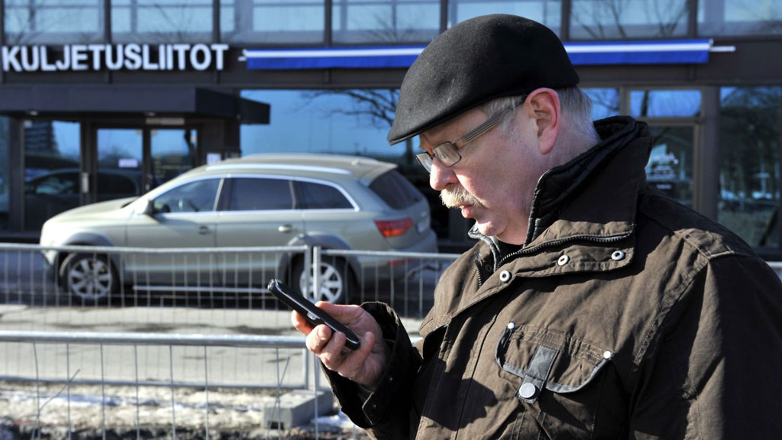 AKT:n toimitsijoiden luottamusmies Jukka Kauppinen