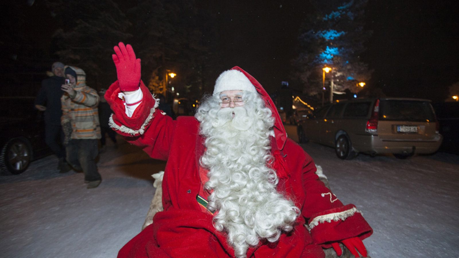 Joulupukki lähti tänään matkaan.