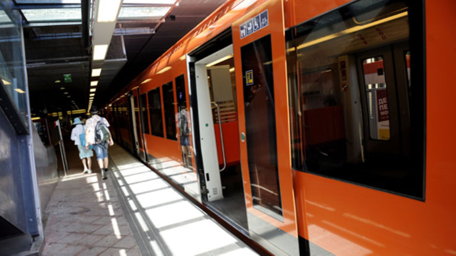 Kontulan metroasema 5. heinäkuuta 2010. (Lehtikuva)