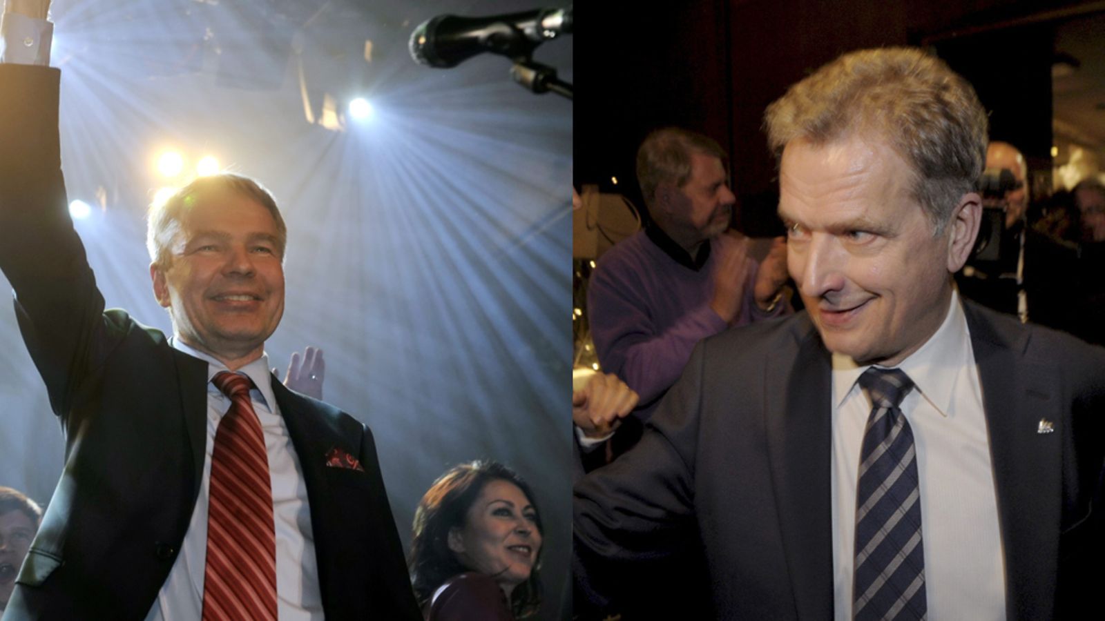 Pekka Haavisto ja Sauli Niinistö.