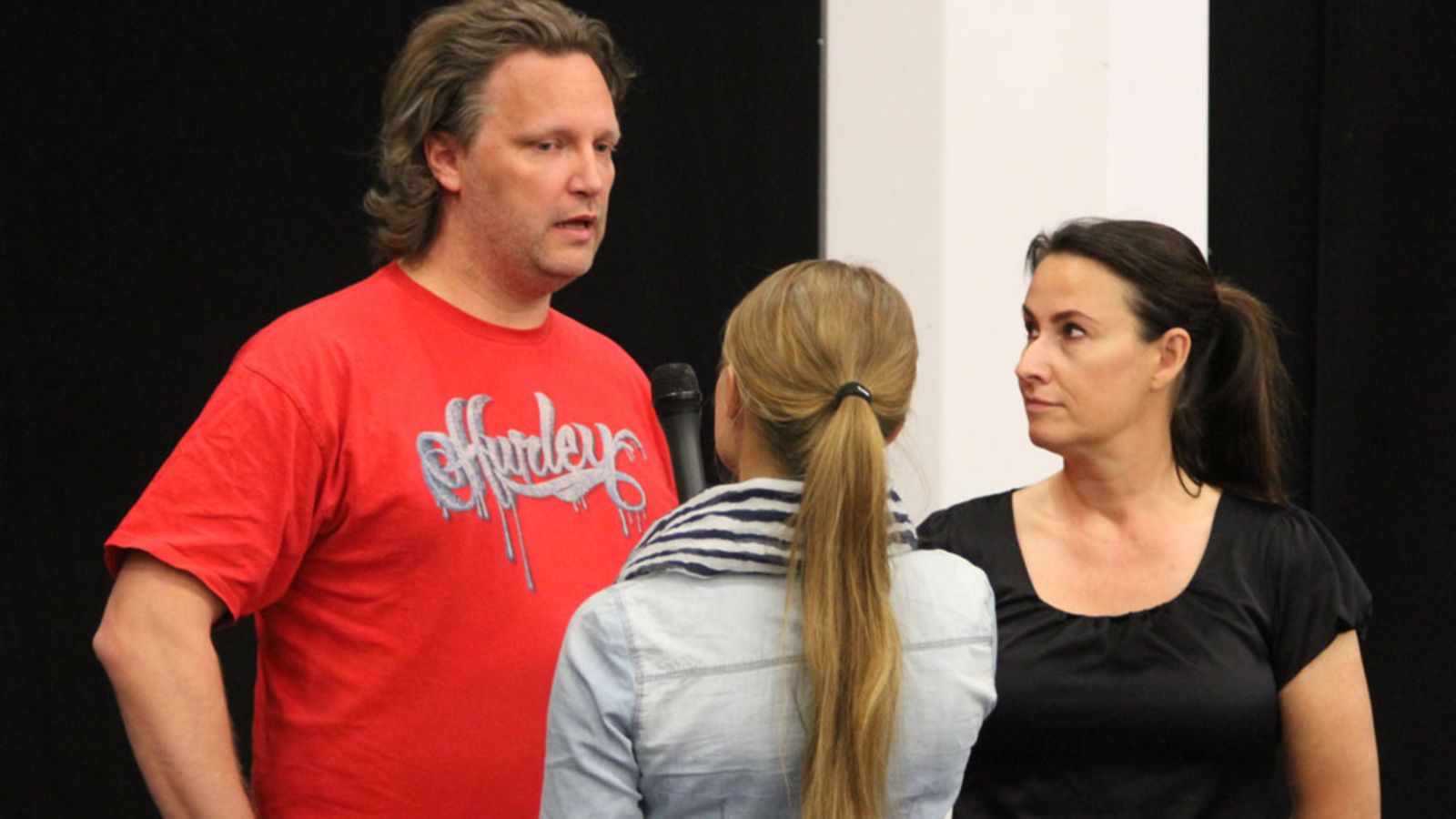 Pääohjaaja Kim Sainio ja castingkoordinaattori Maria Elemo-Räisänen