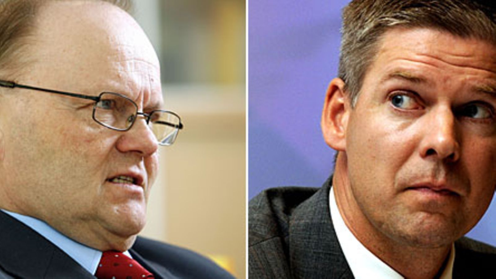 Markku Kauppinen ja Sampsa Kataja (LEHTIKUVA)