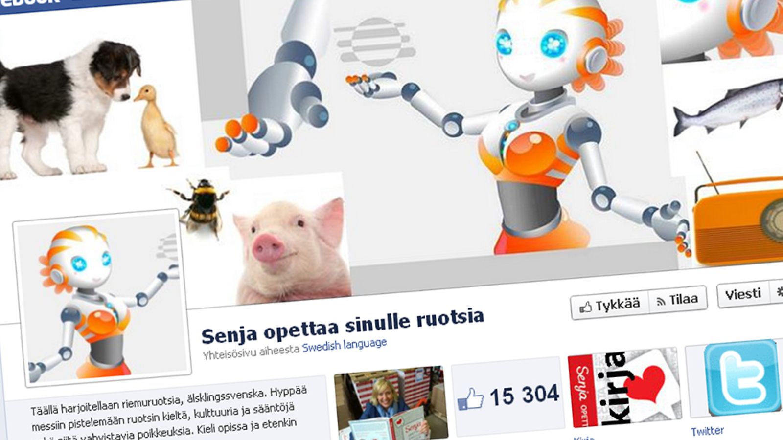 Kirjahankkeella on takanaan vahva Facebook-yhteisö.