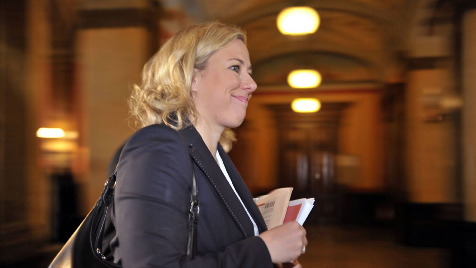SDP:n puheenjohtaja Jutta Urpilainen.