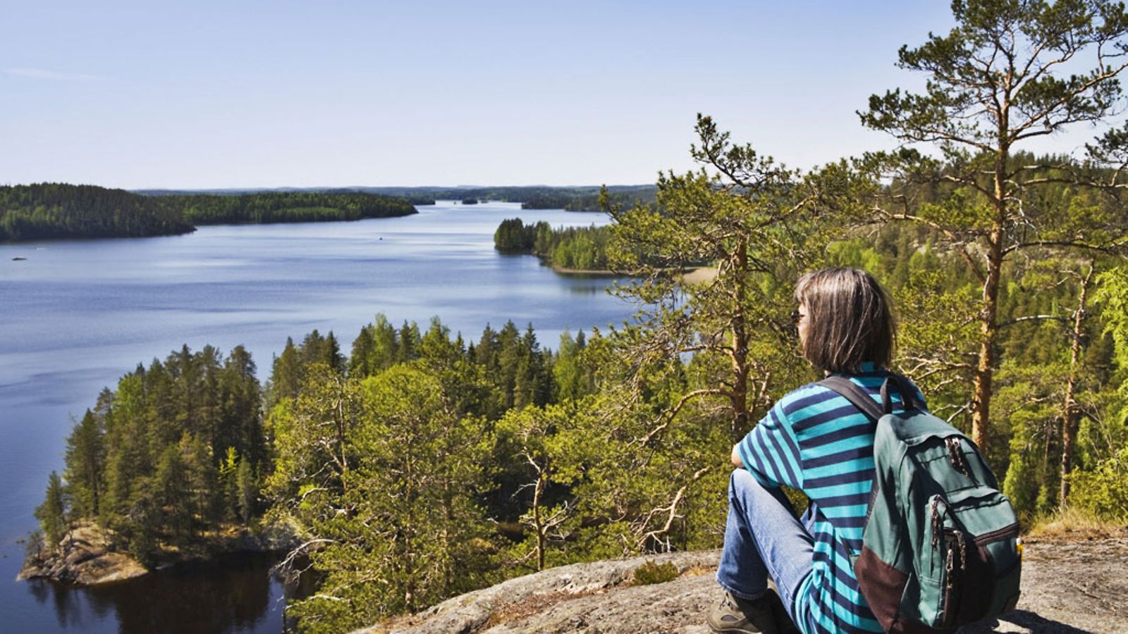 Näkymä Sulkavajärvelle