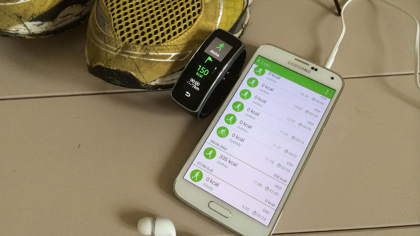 Samsung Gear Fit -älyranneke