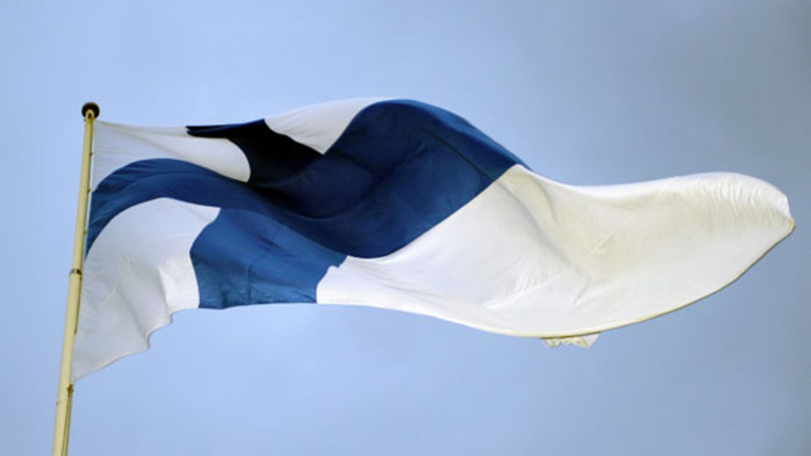 Suomen lippu (LEHTIKUVA)