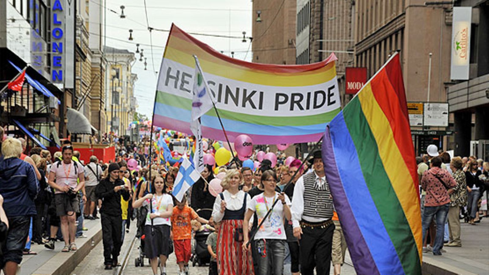 Helsinki Pride 27.6.2009 (LEHTIKUVA)