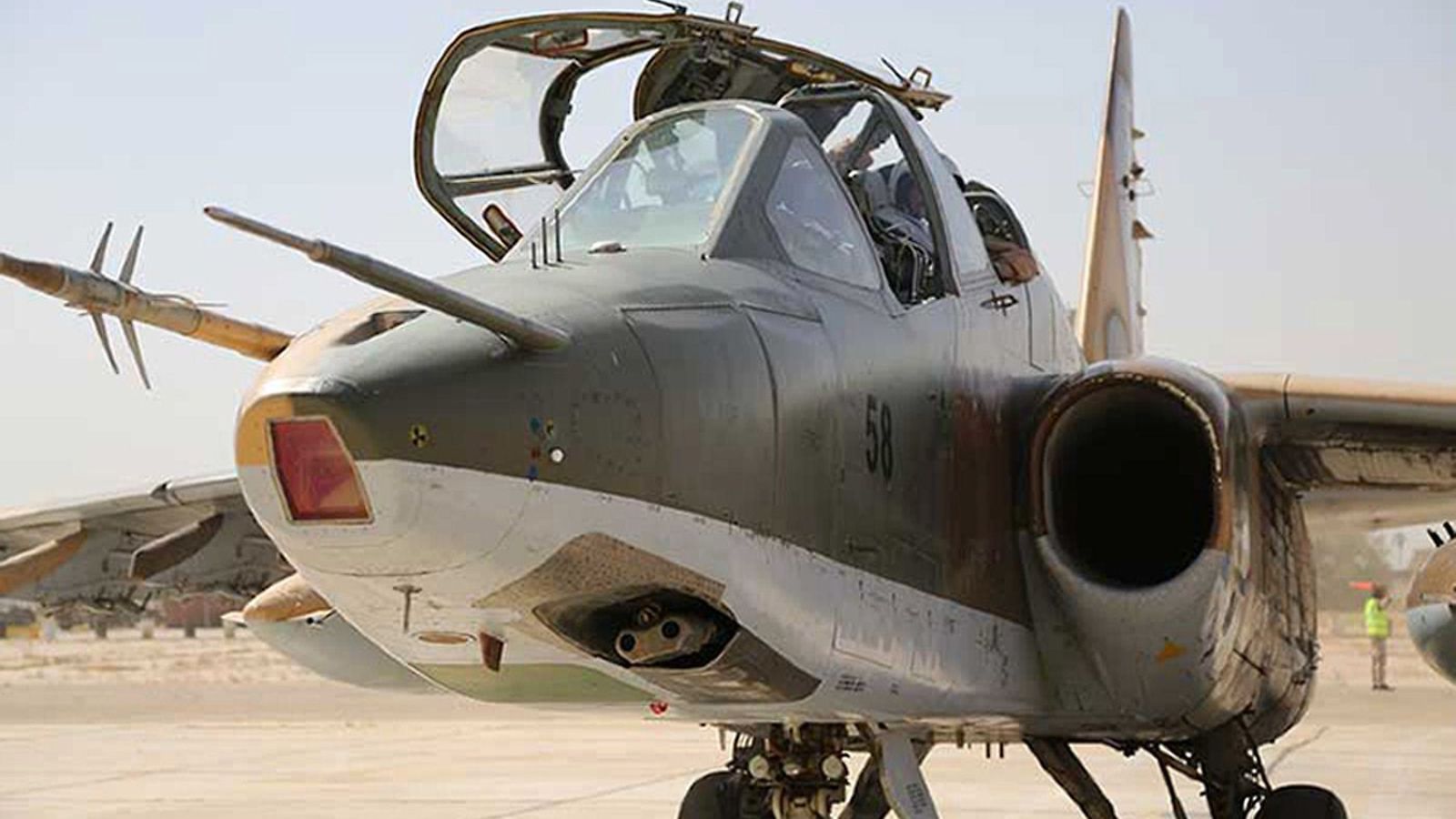 Su-25-hävittäjä