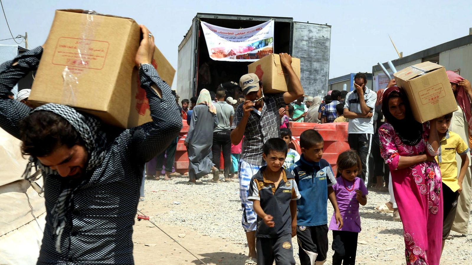 isis pakolaisleirit irak mosul