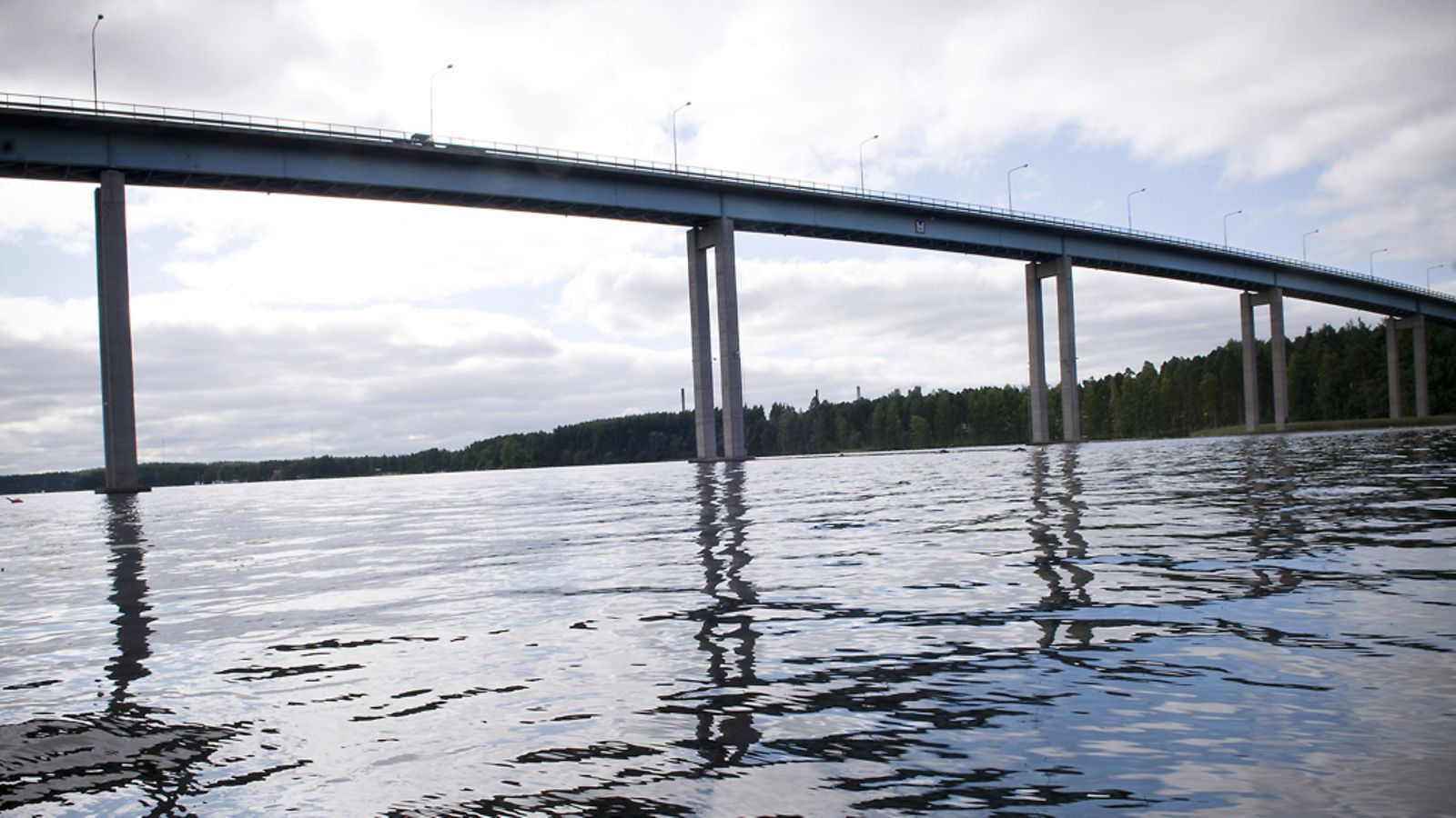 Komminselän silta, eli Puurtilan silta, Varkaudessa, 1. elokuuta 2011. Kuva: Lehtikuva