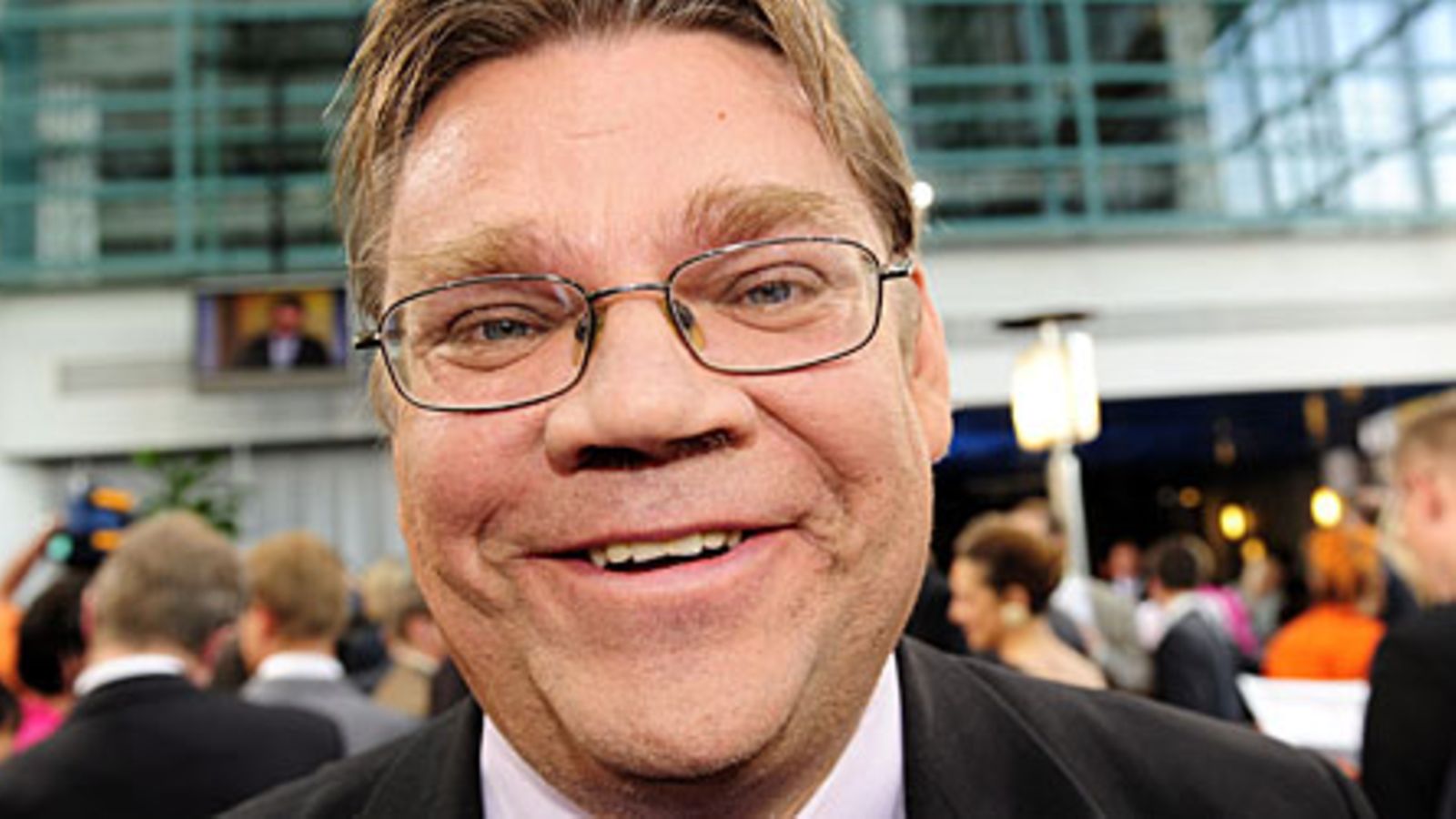 Timo Soini EU-vaalissa Isossa Pajassa. Kuva: Lehtikuva