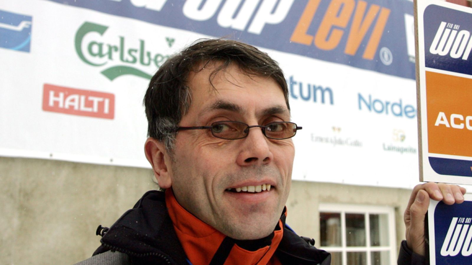 Levin maailmancupin kisan järjestelytoimikunnan puheenjohtaja Jouni Palosaari.