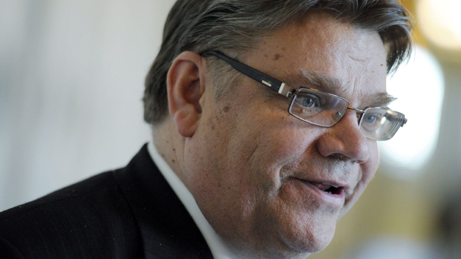 Perussuomalaisten presidenttiehdokas Timo Soini.