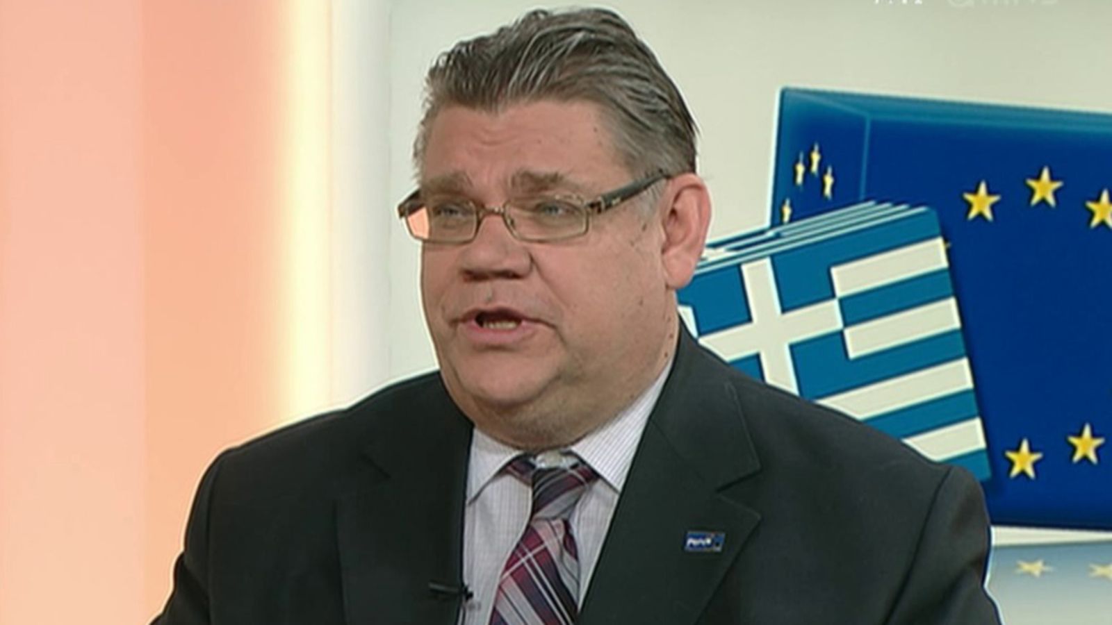 Perussuomalaisten puheenjohtaja Timo Soini.